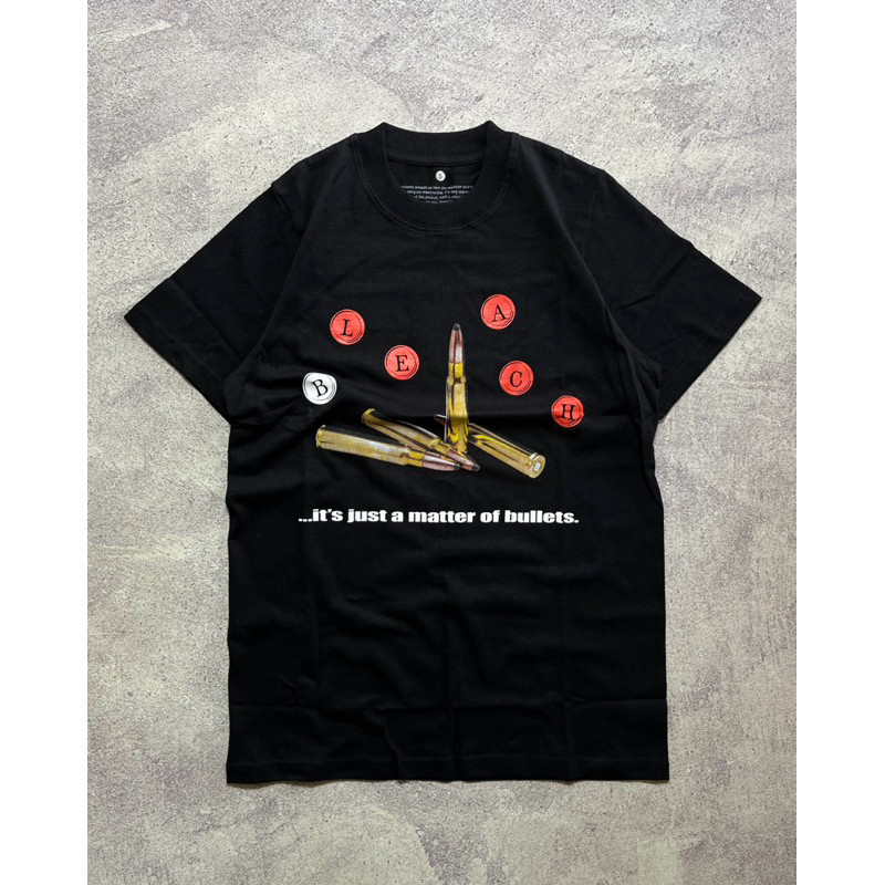 BLEACH HARDCORE - BULLETS original Baju kaos