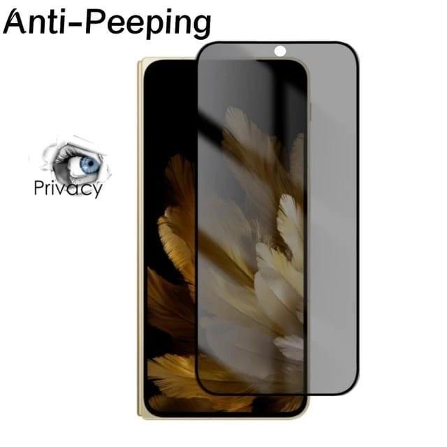 Tempered Glass Clear Anti Spy For Oppo Find N3 FindN3 Find N5 FindN5 FindN Find N2 Fold Anti Gores P
