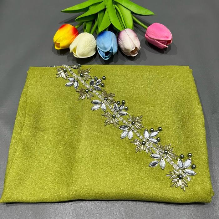 TREND FASHION ~[ Mall ] Hijab Payet Bando Sinar Glamour / Hijab Pesta by LM Hijab Kondangan Kerudung