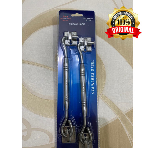 MULLER -Hak Angin Jendela 8 Ss 401 (2 pcs ) | Cantolan Jendela Penahan Jendela Top Kunci