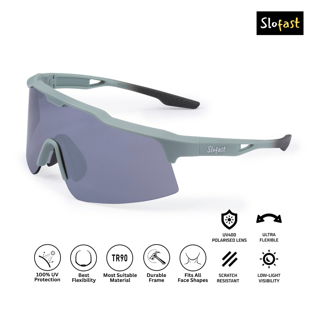 Slofast XSPEED Sunglasses Kacamata Lari - C4
