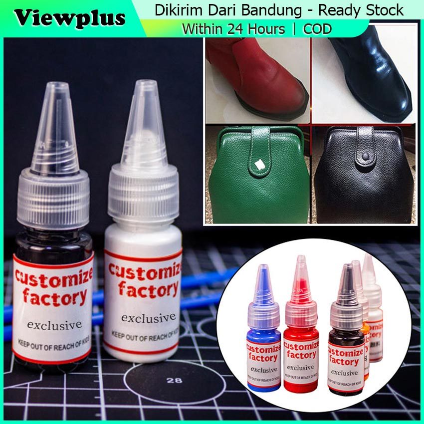 Acrylic Leather Paint - Cat Sepatu Kulit Tas -  Cat Akrilik - Bali Art Supplies Part Cat Kulit