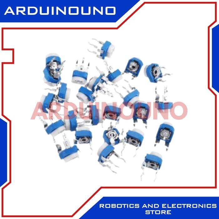 (BACA DESKRIPSI) VR 065 470 ohm WH06-2 variable resistor trimpot rm065 470Ohm 470R trim