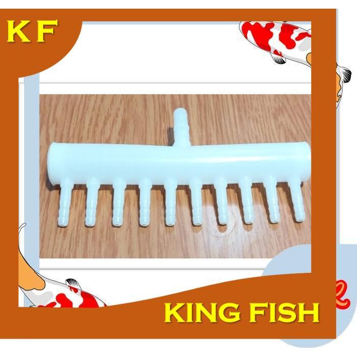MANIFOLD 10 CABANG putih pembagi udara aerator LP