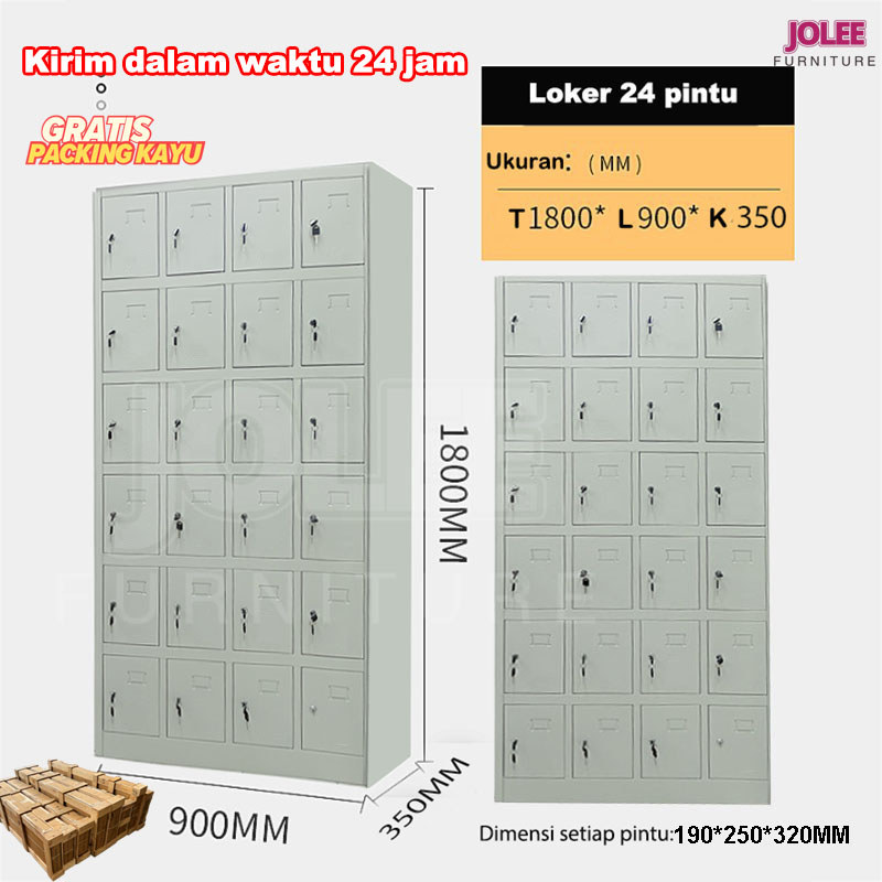 JOLEE-Loker Besi 1-24 pintu Lemari Arsip Lemari Besi Filling Cabinet loker,Lemari  multi pintu