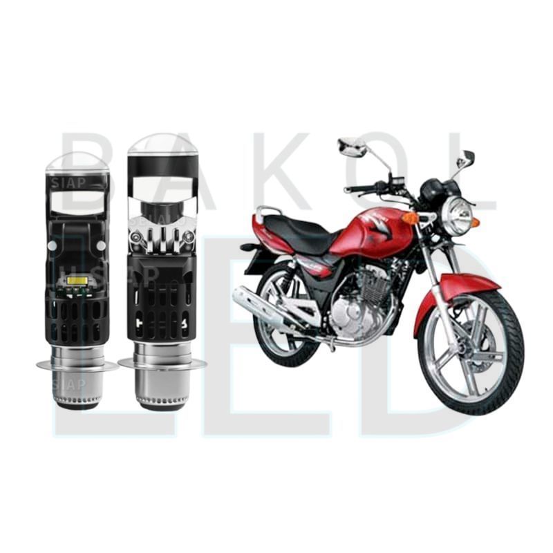 1pcs Lampu depan LED H6 Mini BiLED motor Suzuki Thunder 125 BL