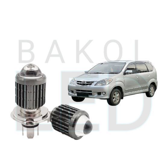 2pcs Lampu Utama LED H4 Laser Putih Mobil Toyota kijang Innova 2004 2015 BL