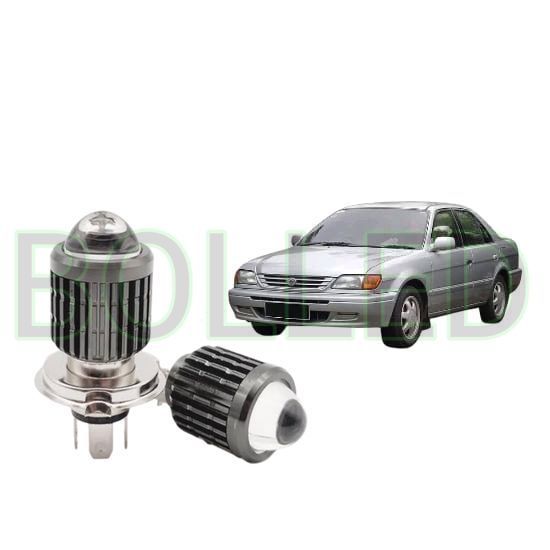 2pcs Lampu Utama LED H4 Laser Putih Mobil Toyota Soluna BLD