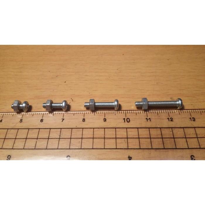 Baut Mur M3x15mm / M3x20mm BERKUWALITAS...