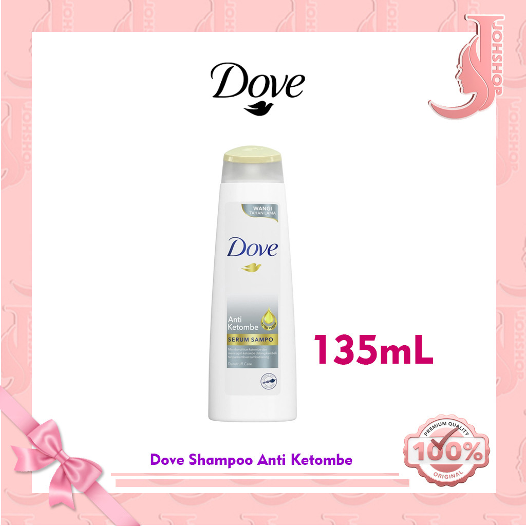 Dove Shampoo Anti Dandruff Isi 135ML dove shampoo anti ketombe