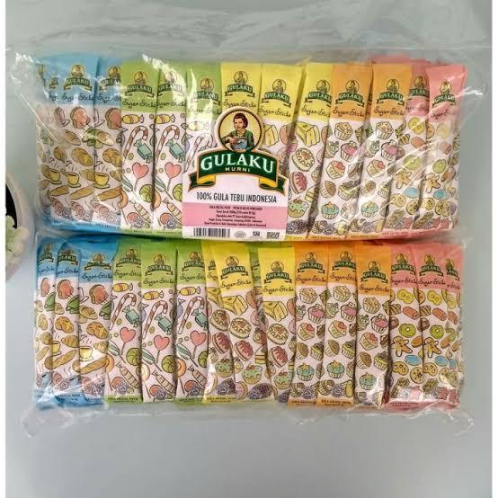[JODO GROSIR] Gulaku stick 250 sachet 8gr - isi 250pcs