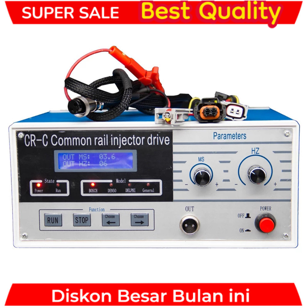 CR-C Multifunction Common Rail Injector Tester Diesel Common Rail Injector Drive Fuel Injector Repai