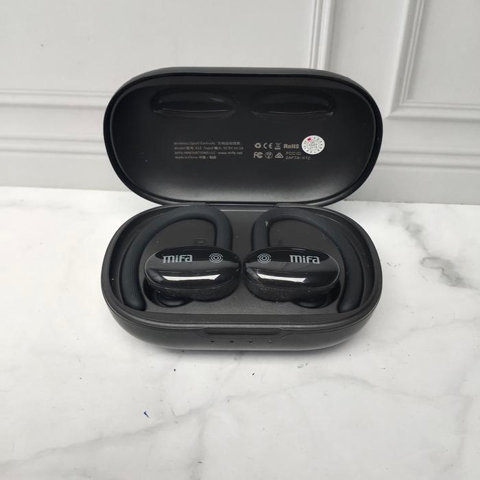 (Mati Total) Mifa X12 Earbuds Sport Bluetooth Earphone TWS True Wireless