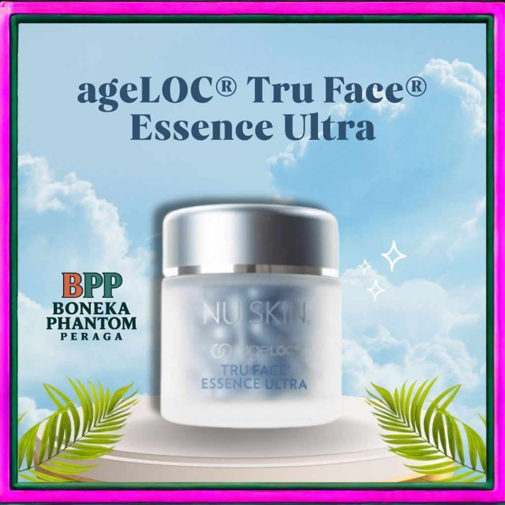 Nu Skin ageLOC Tru Face Essence Ultra 60 Caps – Serum Kapsul Anti Aging Pengencang Kulit Wajah
