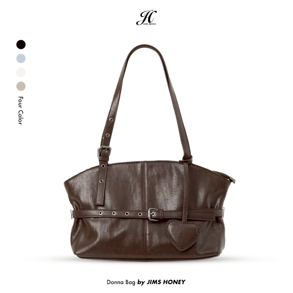 JIMS HONEY DONNA BAG  Tas Selempang dan Hand Bag Wanita Slingbag Cewek Jimshoney Trendy Elegan Kulit