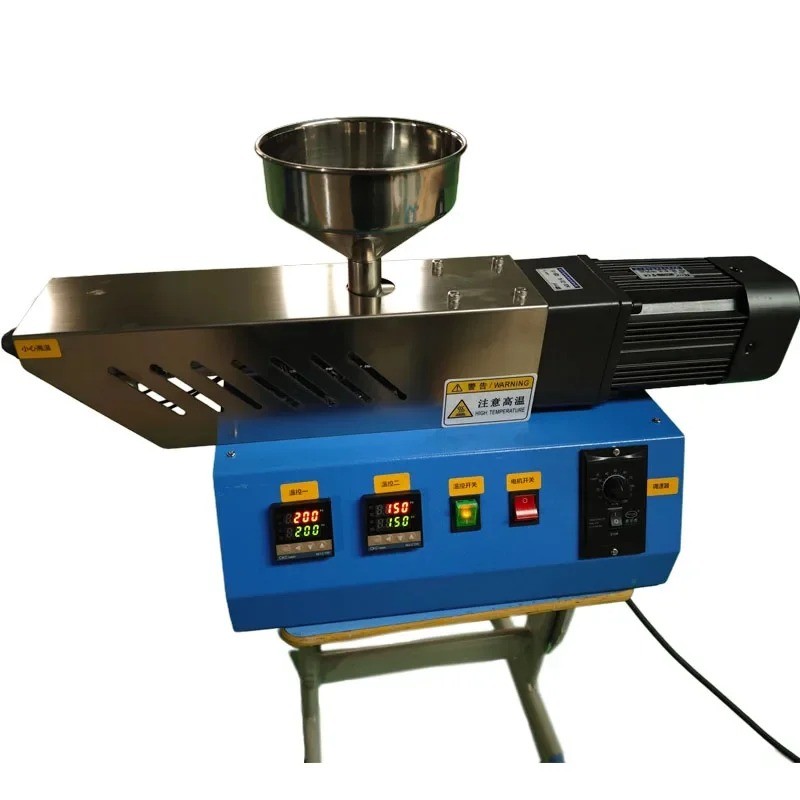 Single Screw Extruder Laboratory Plastic Extruder Machine Polymer Injection Molding Crusher Traction