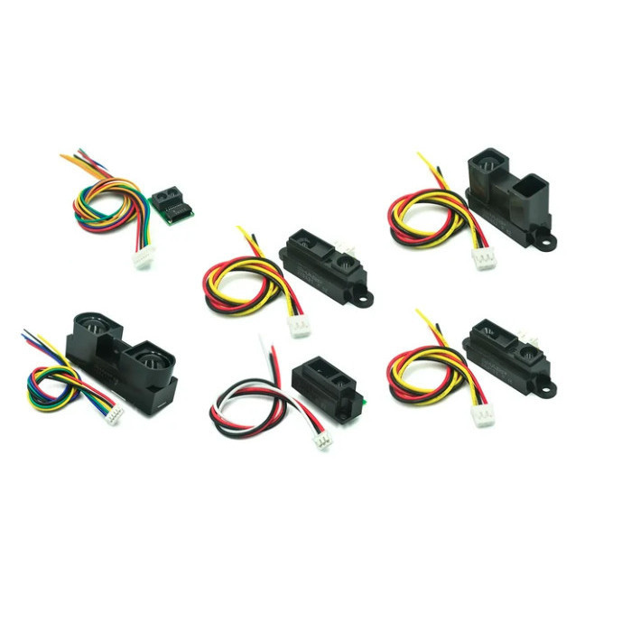 Sensor Jarak GP2Y Series Sharp IR Infrared Distance Detection 2-15 4-30 20-150 10-80 100-550 4-50 GP