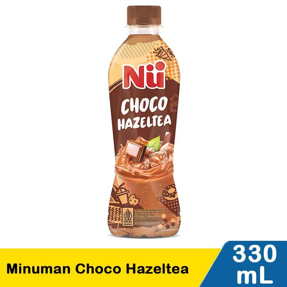 NU MINUMAN CHOCO TEA HAZELTEA 330mL