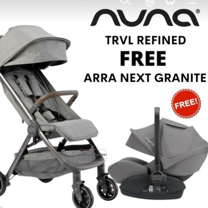 Nuna TRVL + Nuna Pipa Next - rifined+arra