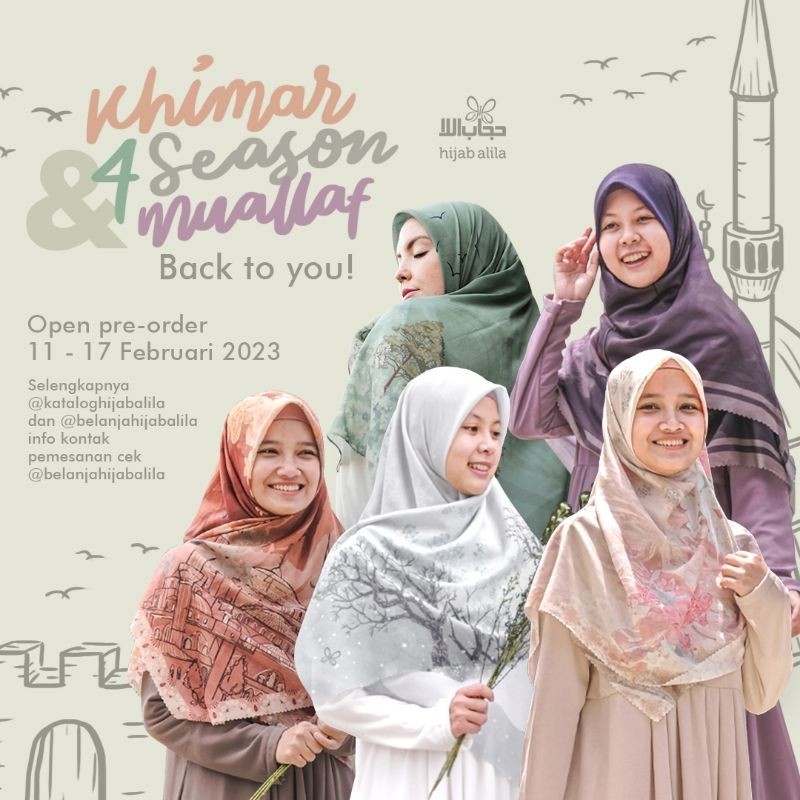 Khimar 4 Season by Hijab Alila