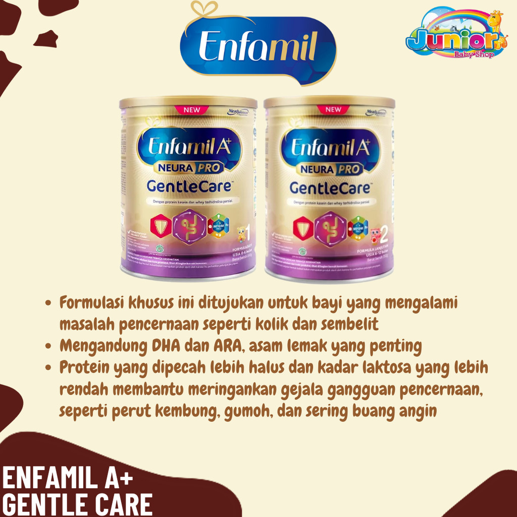 Susu Enfamil A+ Gentle Care - Susu Formula Bayi