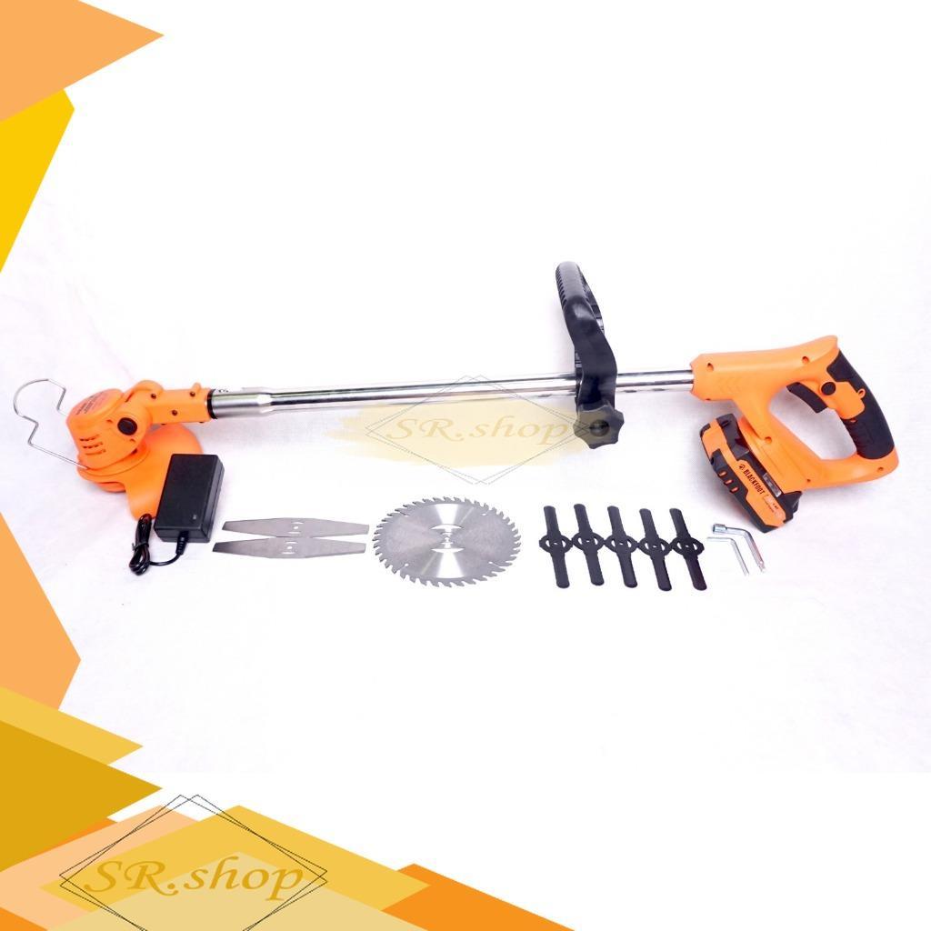 Blackfoot Cordless Gunting Rumput Grass Cutter Mesin Pemotong Rumput