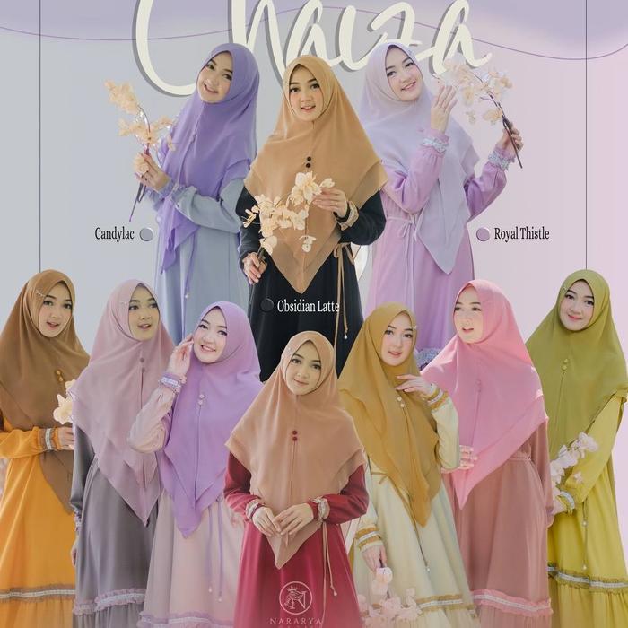 CHAIZA Gamis set Syari ginal Nararya