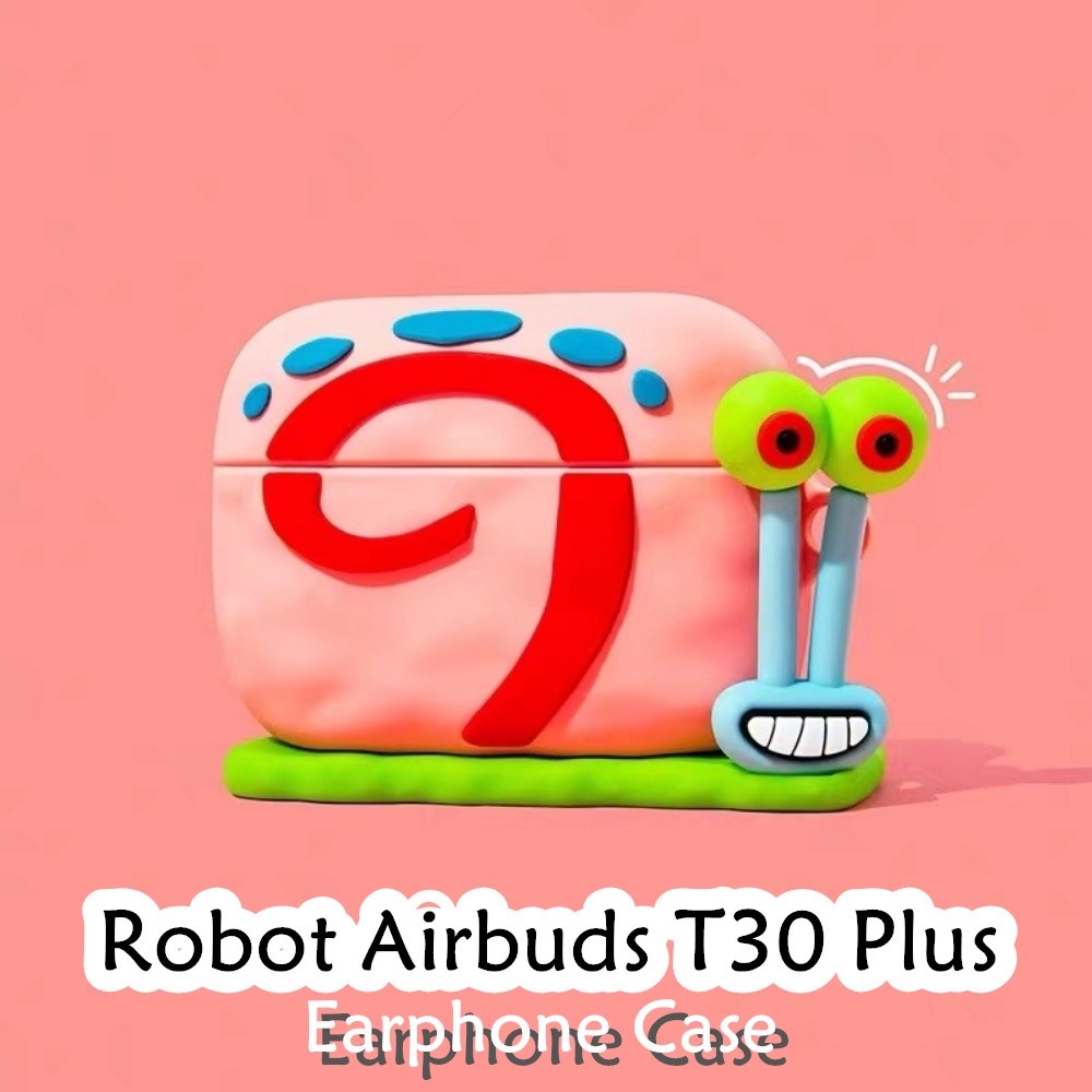 Distinctive Untuk Robot T30 Plus Core Case Soft Silikon Earphone Case Inovasi Kartun