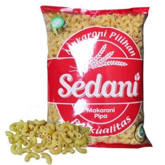 Makaroni Mentah Sedani  Makaroni Pipa 1 Kg