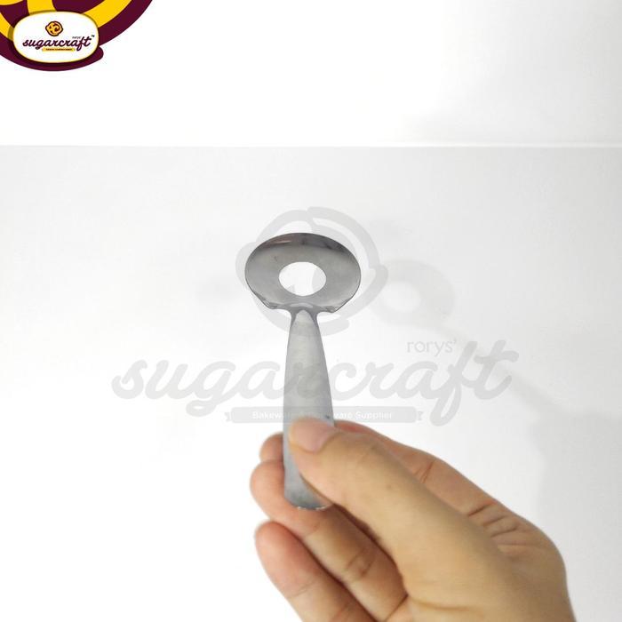 Sendok cetak adonan bakso bulat stainless