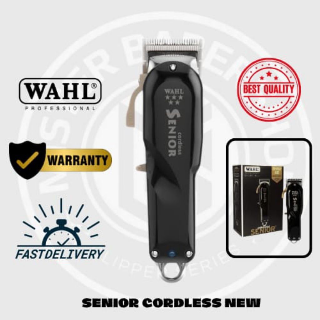 Wahl 5 Star Senior Cordless Clipper - Alat Cukur Potong Rambut / WAHL ORIGINAL BERGARANSI