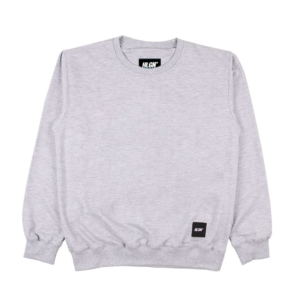 Hooligans Sweater Crewneck Netral Misty