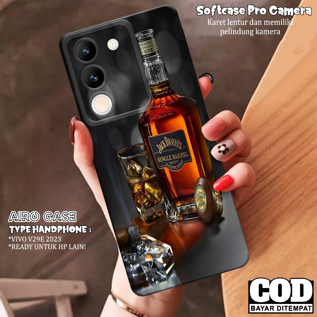 Softcase VIVO V29E 5G 2023 Terbaru Case VIVO V29E 5G Terbaru Fashion Case Minuman Casing VIVO V29E 5