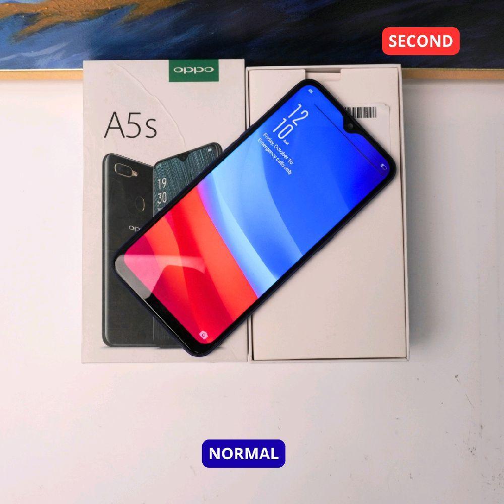 OPPO A5S 3/32 GB HP SECOND ORIGINAL SINAR MUTIARA CELL
