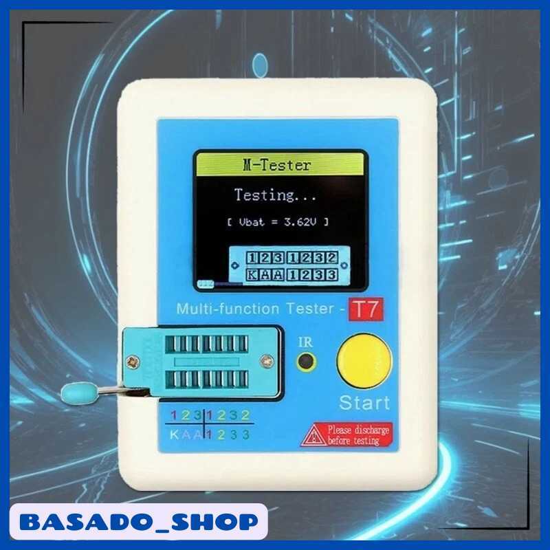 Meter Multifunctional Transistor Tester Resistance Thyristor - LCR-T7