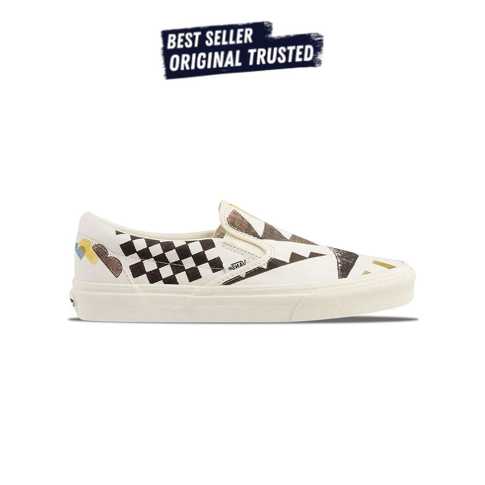 Sepatu Sneakers Vans Slip On X MoMA “Vasily Kandinsky” Exclusive Release (Special Box)  Original BNI