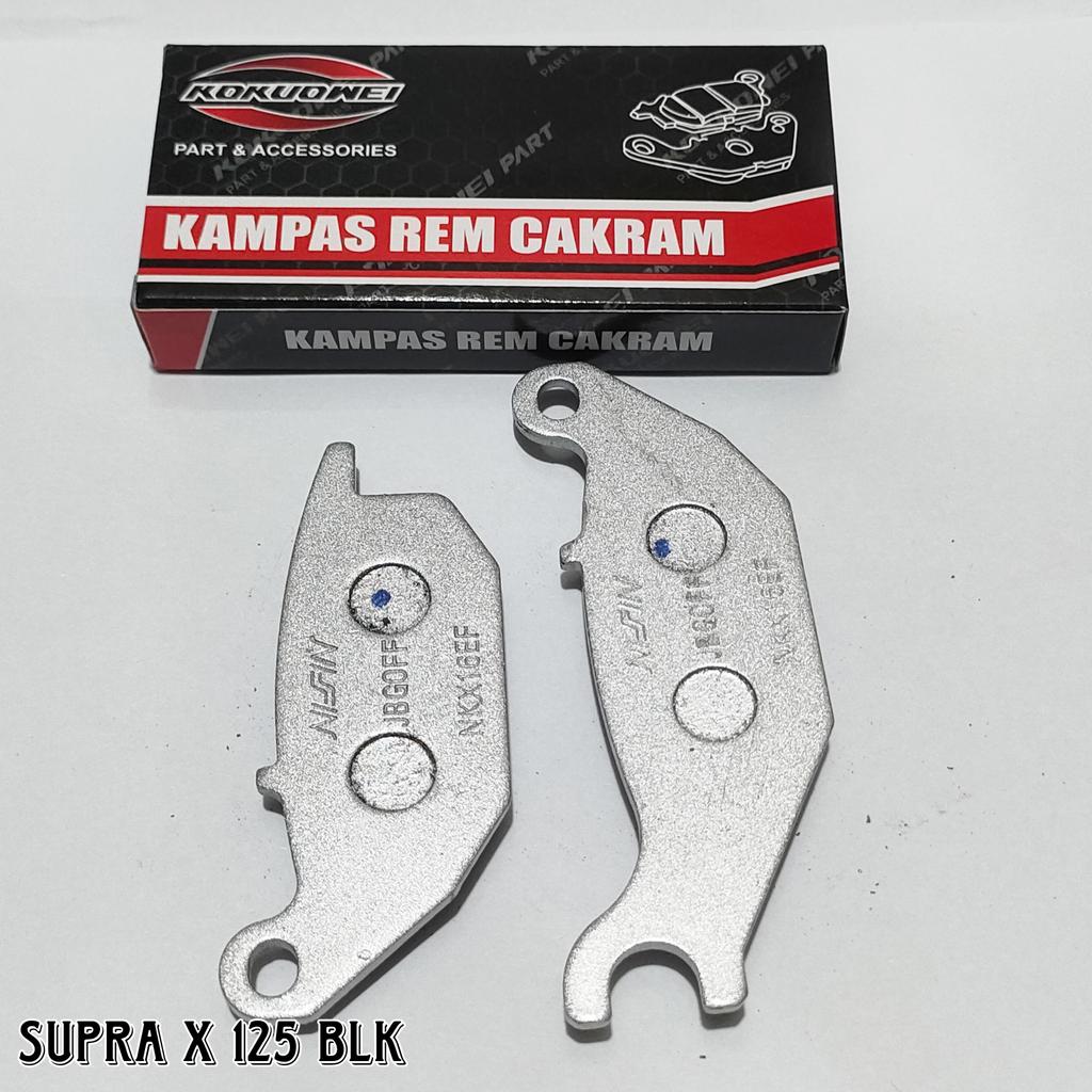 AWM KAMPAS REM BELAKANG CAKRAM SUPRA X 125 DISKPAD HARGA PER 3 PCS125