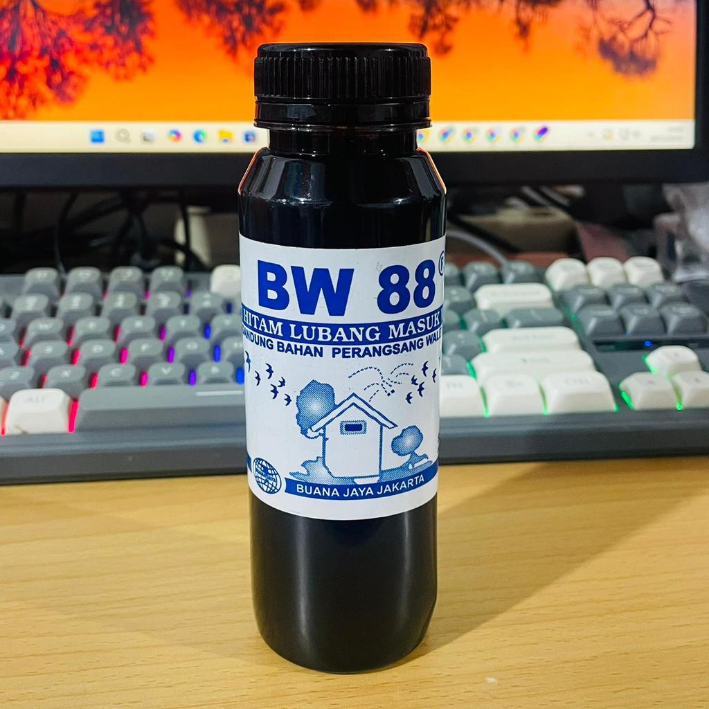 BW 88 Cat Hitam Lubang Masuk Rumah Walet