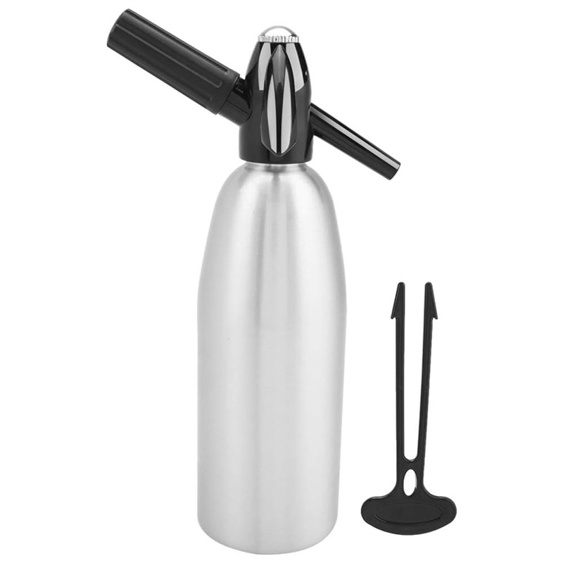 A70P Soda Water Bottle 1L Portable Soda Syphon Bottle Soda Maker With Pressure Regulator For Y Mojit