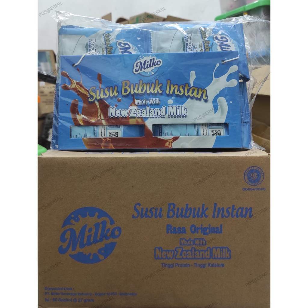 Milko Susu Bubuk 1Dus (60 Pcs)