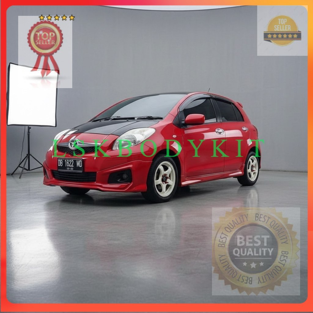 body kit body kit yaris bakpao bodykit yaris adaptasi 09-11