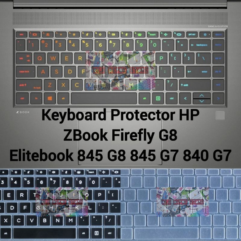 Keyboard Protector HP ZBook Firefly G8 Probook Elitebook 840 G8 845 G8 840 G7