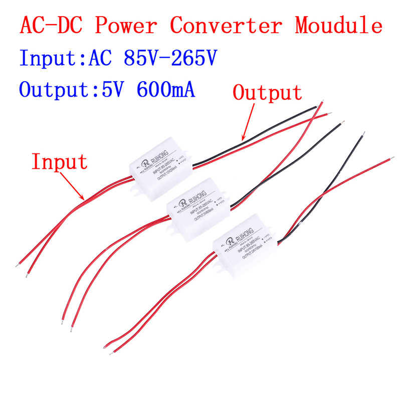 AC-DC Power Supy Module AC110V 220V 230V To DC 3.3V 5V 12V Mini Buck Converter