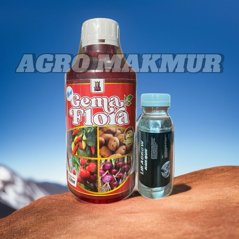 PAKET PELEBAT BUNGA DAN BUAH KALIUM GEMA FLORA BLACK MAGIC