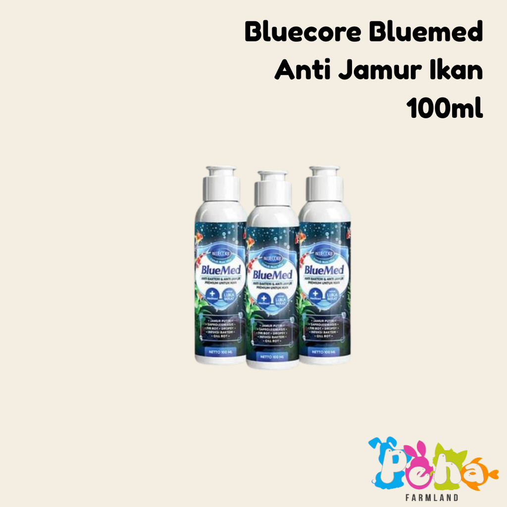 Bluecore Bluemed Anti Jamur Ikan 100ml