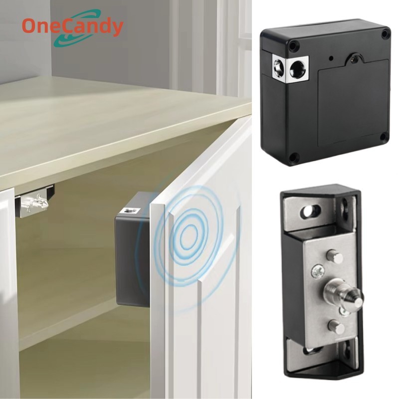 Paket Kunci Lemari Sensor RFID Smart Drawer Lock Kunci Slot Lemari Safety Cabinet Lock Lemari