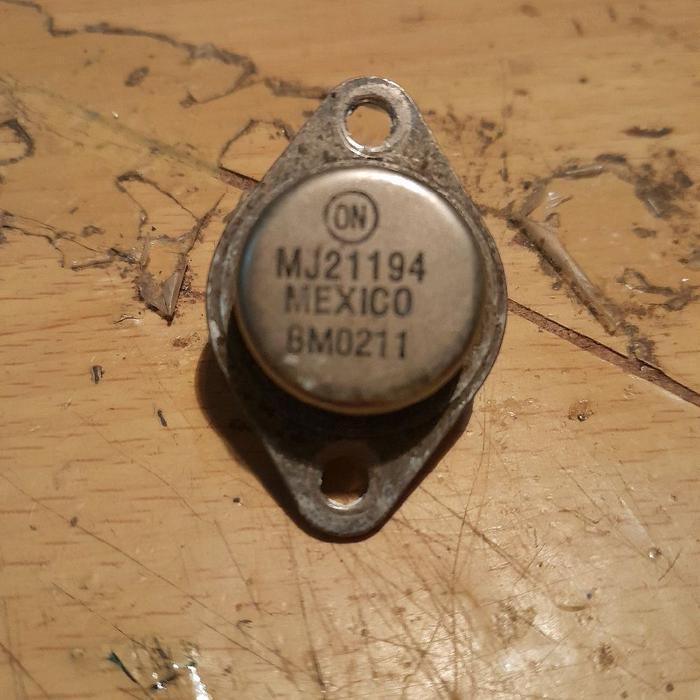 Transistor MJ21194 MJ 21194 Motorola ON used copotan untuk Audio BEST
