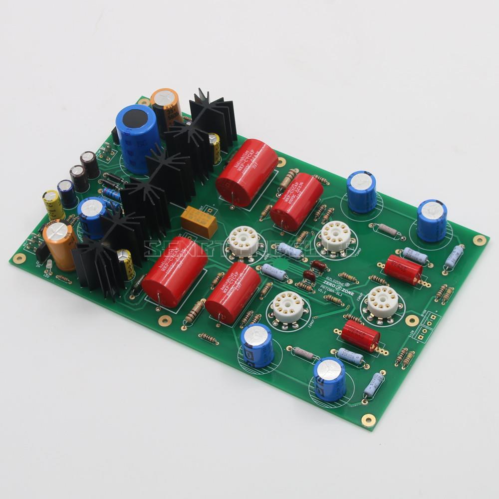 Assemble PRT08A Tube Preamp Board & Kit Based On Classic CAT SL1 Preamplifier Circuit