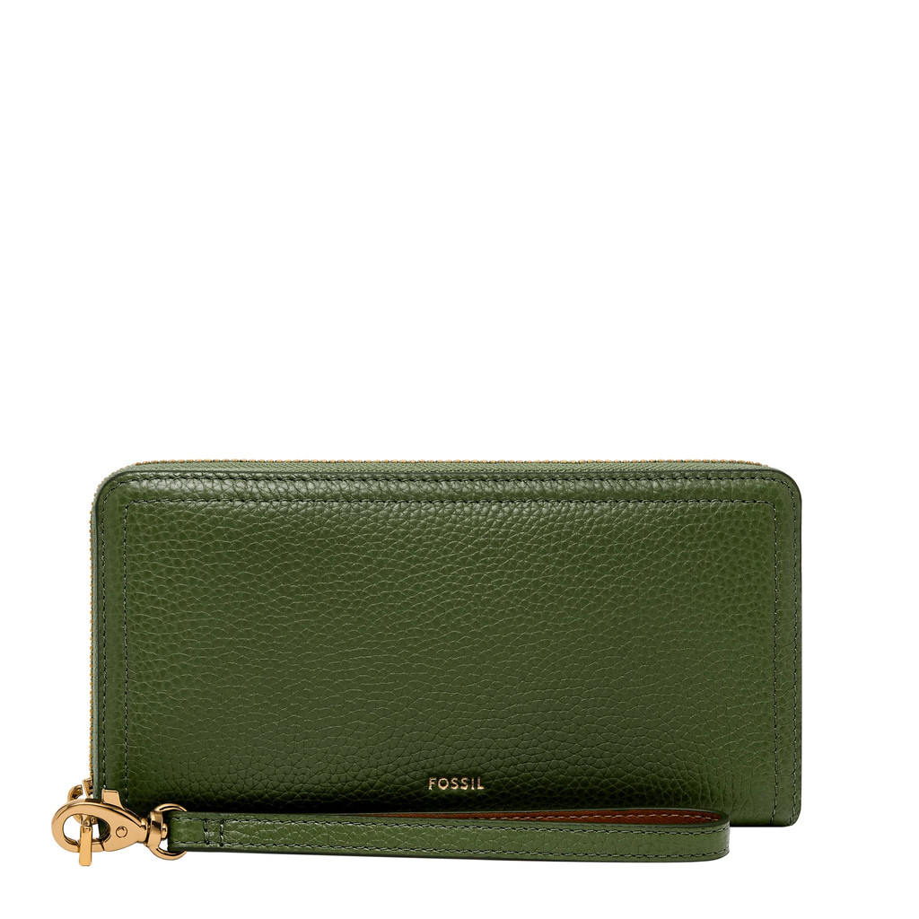 Fossil Logan RFID Zip Around Clutch Dompet Wanita SL7831-314