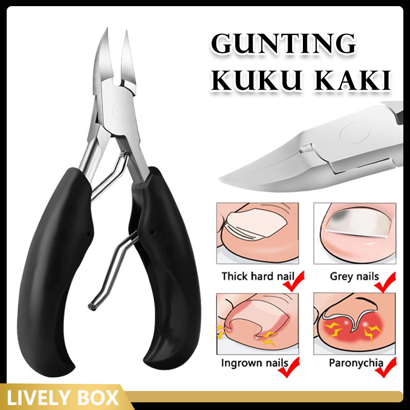 Gunting Kuku Jempol Kaki Anti Cantengan Nail Clipper/Gunting Kuku Jempol Kaki Anti Cantengan Nail Cl